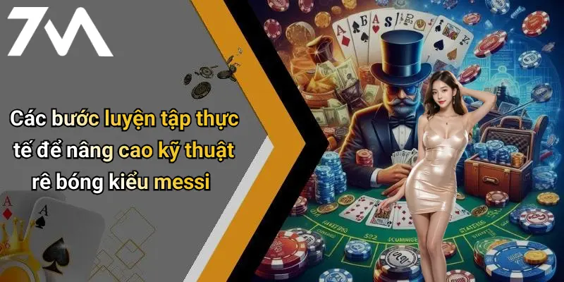 Các bước luyện tập thực tế để nâng cao kỹ thuật rê bóng kiểu messi