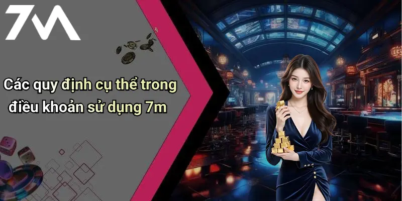Các quy định cụ thể trong điều khoản sử dụng 7m
