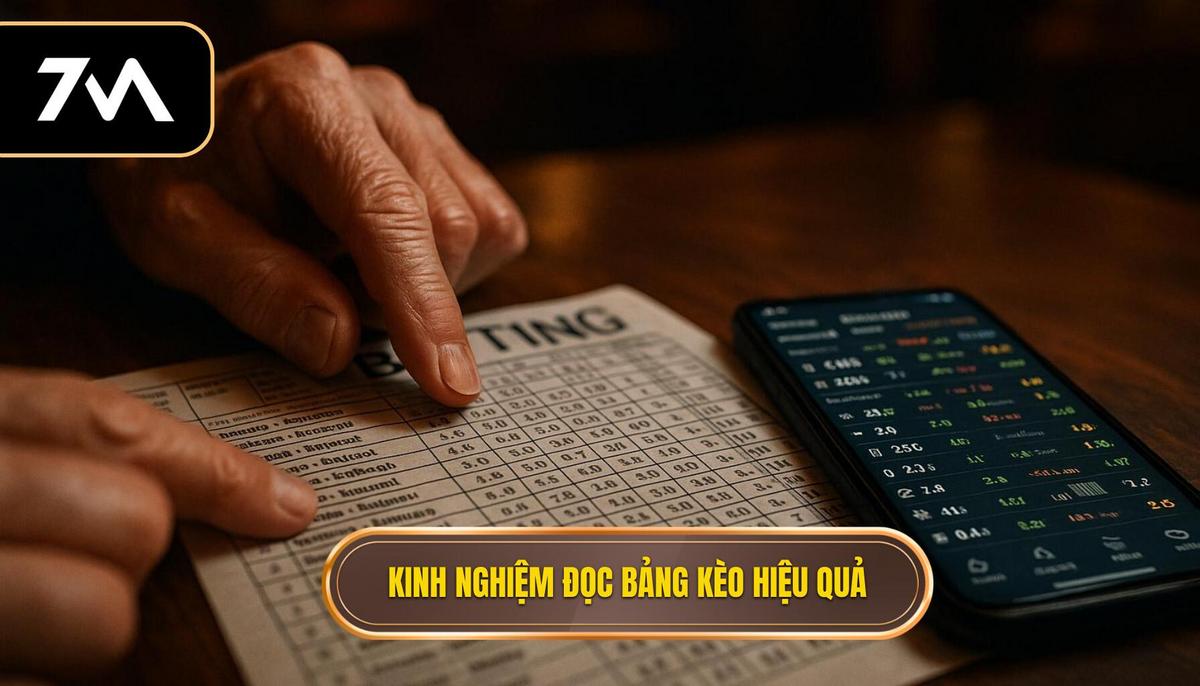 Nền tảng của Kinh nghiệm đọc bảng kèo