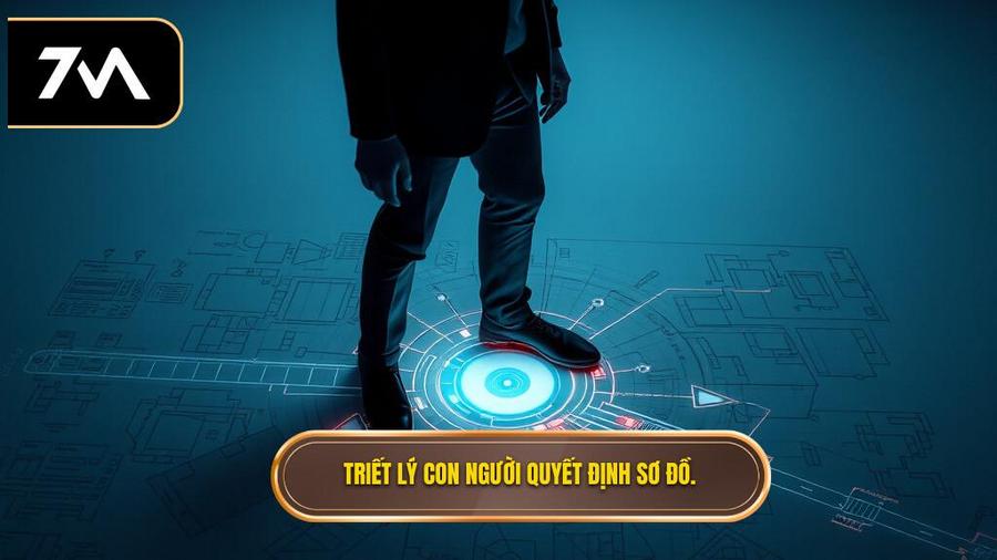Triết lý con người quyết định sơ đồ.