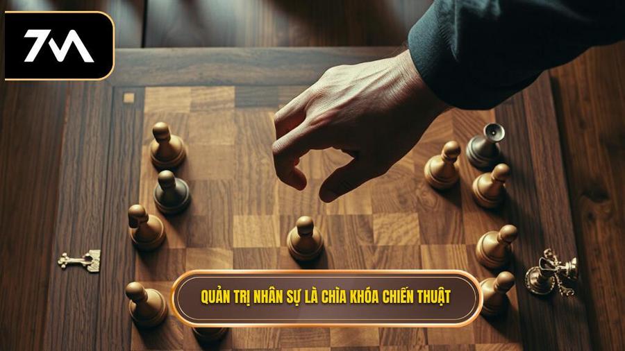 Quản trị nhân sự là chìa khóa chiến thuật