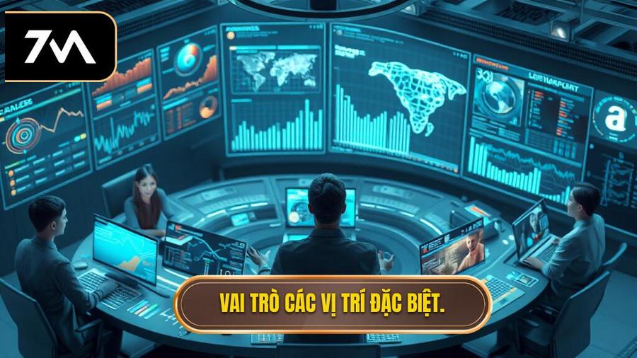 Vai trò các vị trí đặc biệt.