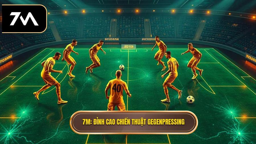 Chiến thuật Gegenpressing: Bậc thầy kiểm soát và tấn công rực lửa