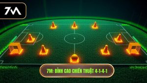 Chiến thuật bóng đá 4-1-4-1 phòng ngự: Bí mật vận hành hiệu quả