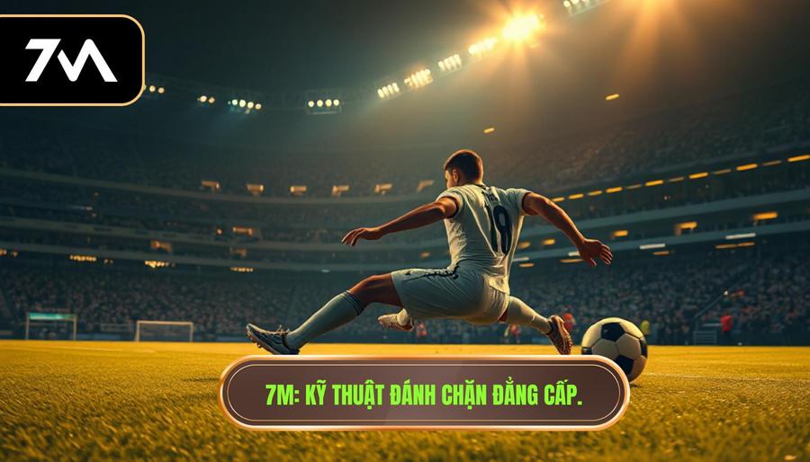Kỹ thuật đánh chặn bóng: Bí quyết làm chủ tuyến giữa từ 7M