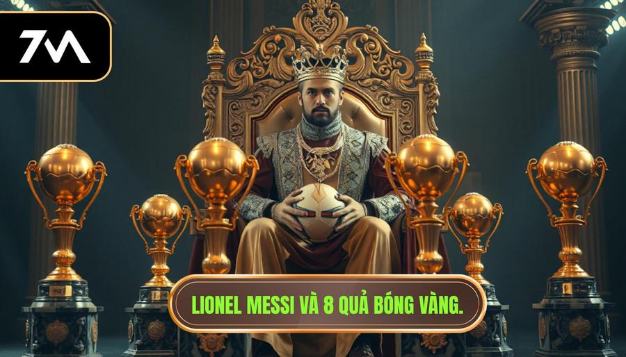 Lionel Messi – Vị vua không ngai với 8 Quả Bóng Vàng