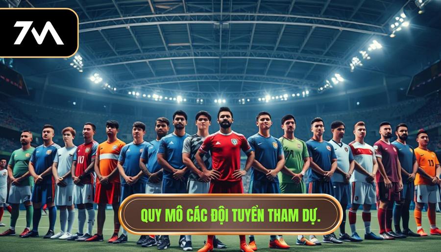 Quy mô và tính chất các đội tuyển tham dự