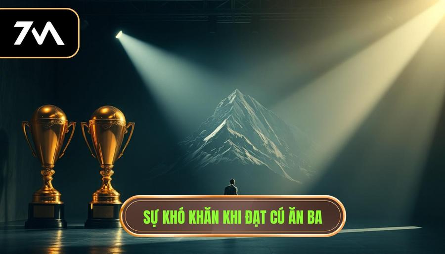 Tại sao cú ăn ba lại khó đạt được đến vậy?